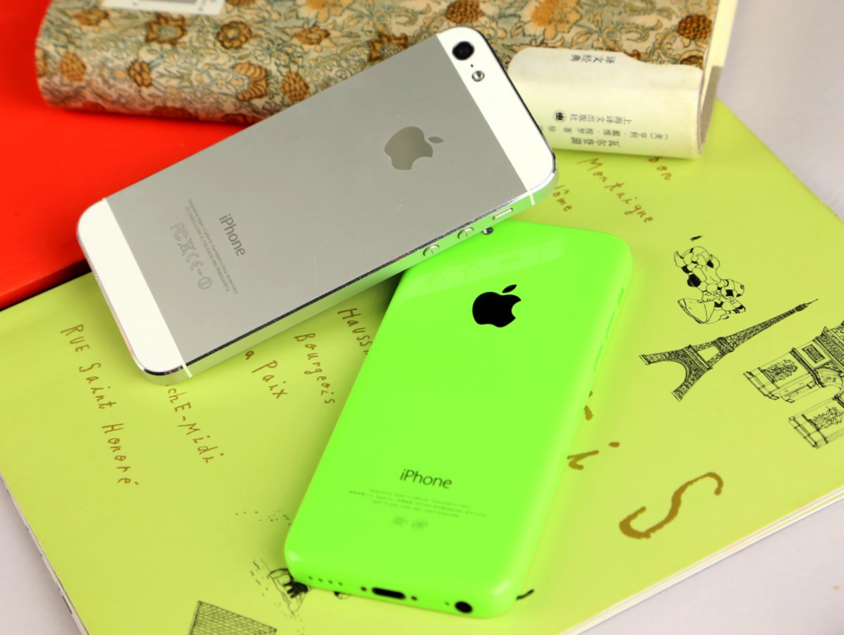 【高清图】 个性色彩 苹果iphone 5c/5对比图赏图7