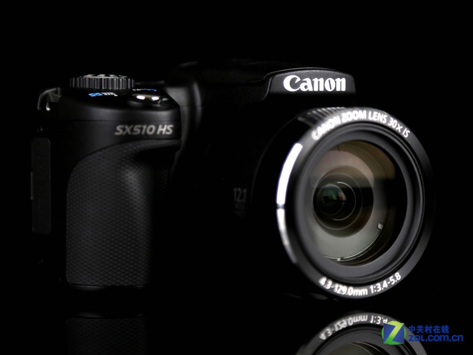 30倍大光变长焦机 佳能sx510外观图赏