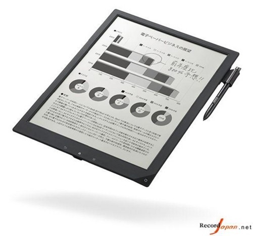 售6000元 索尼推首款电子纸产品dpt-s1