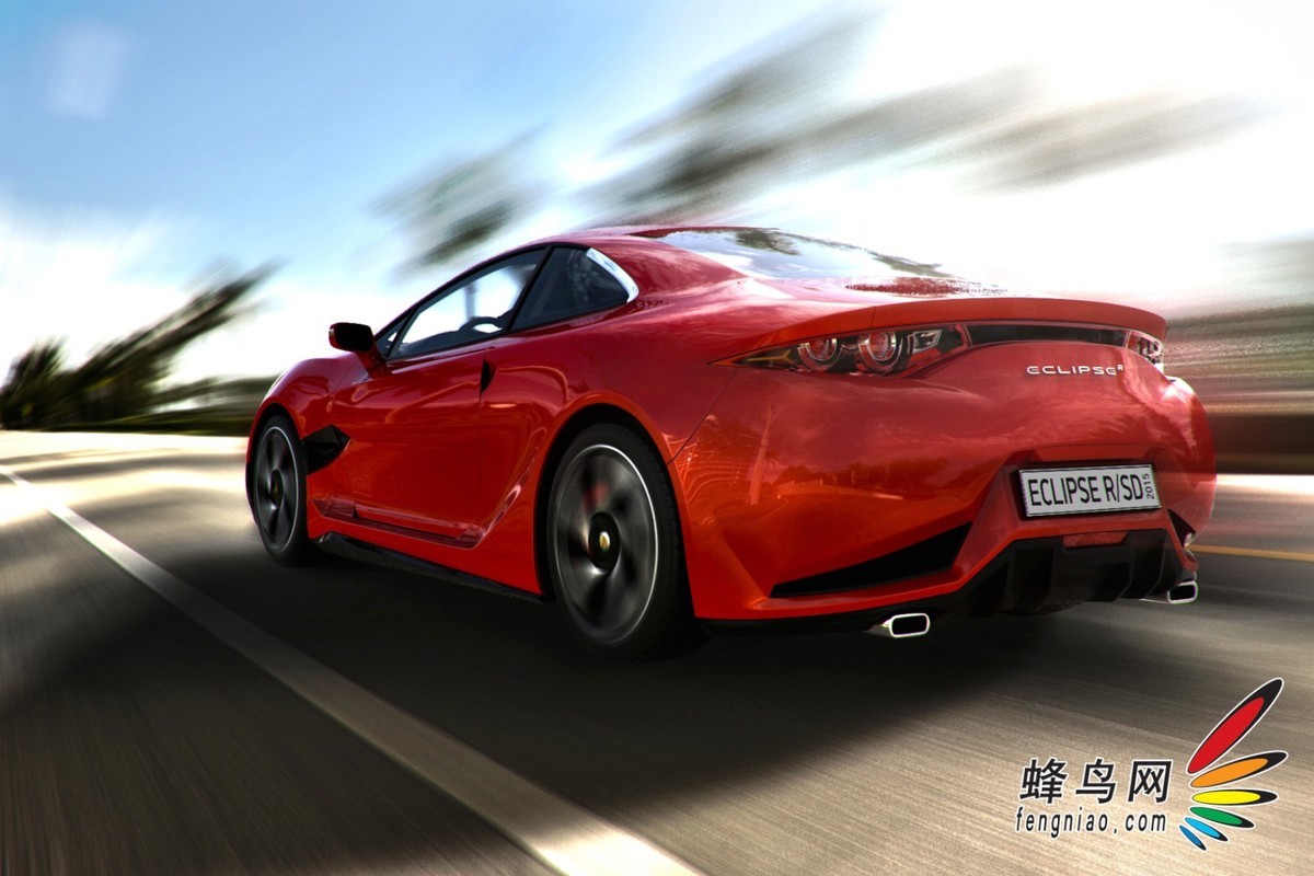 【高清图】 "日蚀"回归 民间自制三菱eclipse概念车图6
