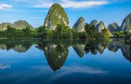 天然美的桂林阳朔风光 高清摄影图赏