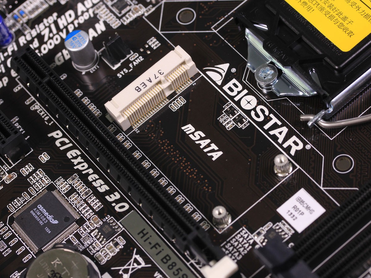 【高清图】 映泰(biostar)hi-fi b85s3e局部细节图 图28