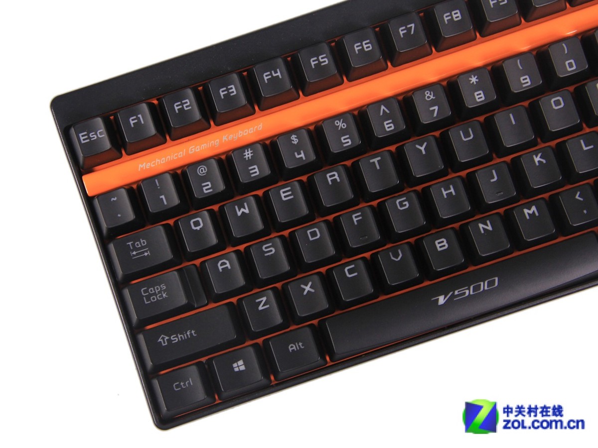 【高清图】 199元的机械键盘 雷柏v500键盘首测图16