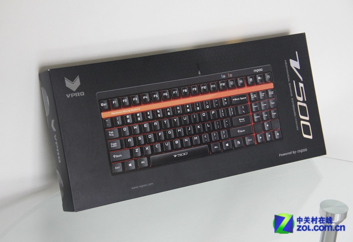 【高清图】 又一款199机械键盘 雷柏v500键盘首报图2
