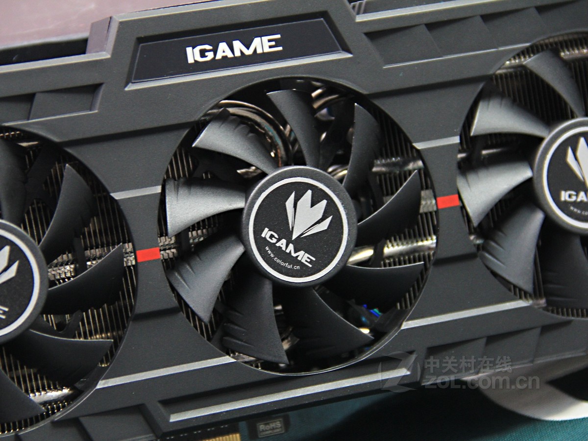 【高清图】 七彩虹(colorful)igame760 烈焰战神x-2gd5 top实拍图 图