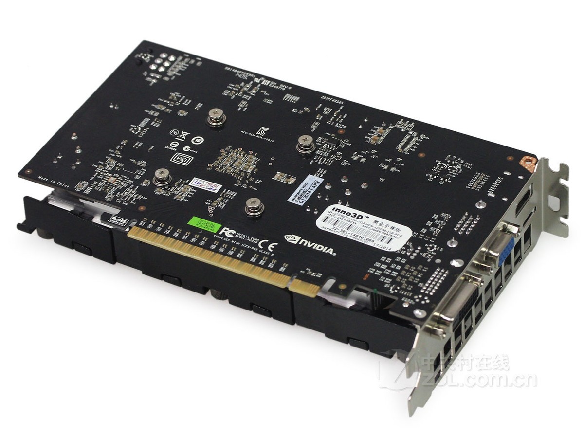 【高清图】 映众(inno3d)inno3d gtx 750ti黑金至尊版整体外观图 图17