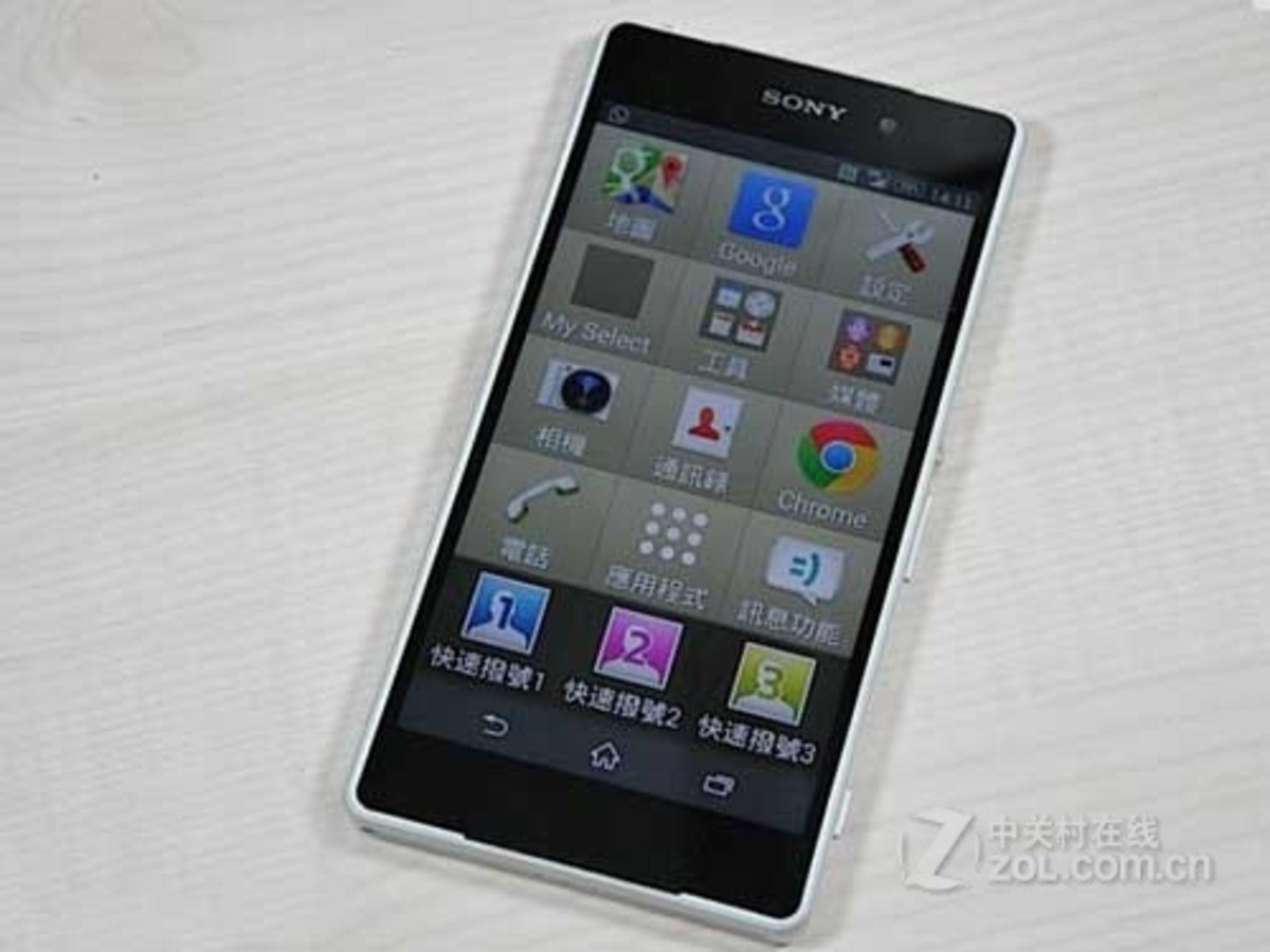 【高清图】 索尼移动(sonyericsson)索尼xperia z2(l50w/联通3g)其他