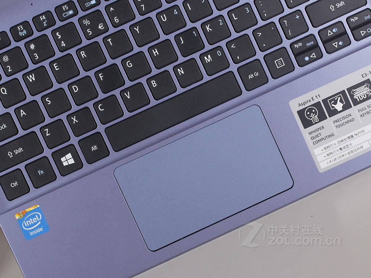 笔记本电脑 acer宏碁笔记本电脑 acer e3-111-c5n3 图片 原创图赏45