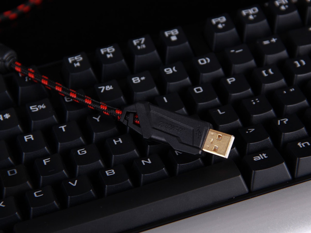 【高清图】 cherry稀有轴体 黑爵ak47绿轴键盘评测图26