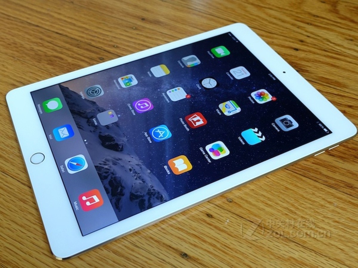 【高清图】苹果ipad air 2系列(apple(苹果))金色 图589-zol中关村