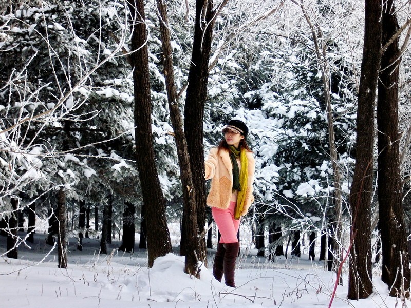 一抹白两片彩 Altek A806HD雪景实拍