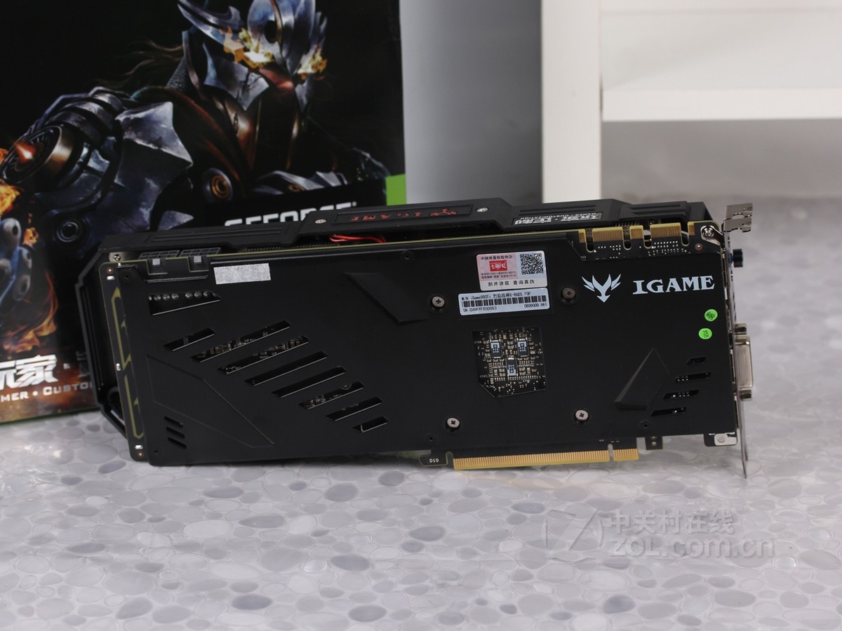 【高清图】 七彩虹(colorful)igame980ti 烈焰战神x-6gd5 top效果图