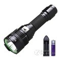 神火（supfire）强光手电筒套装 进口CREE灯泡防水5档远射可充电 中置金属开关M2-Z