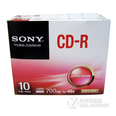 山木办公索尼CD 空白光盘 A++品质 索尼CD单片装