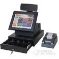 奥家AK-400收款机 单触摸屏POS机