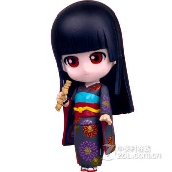 【高清图】 潮儿(chaoer)地狱少女 q版 阎魔爱 粘土套装模型摆件 图1