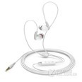 MATE 线控hifi音乐耳塞带麦可调音 珍珠白