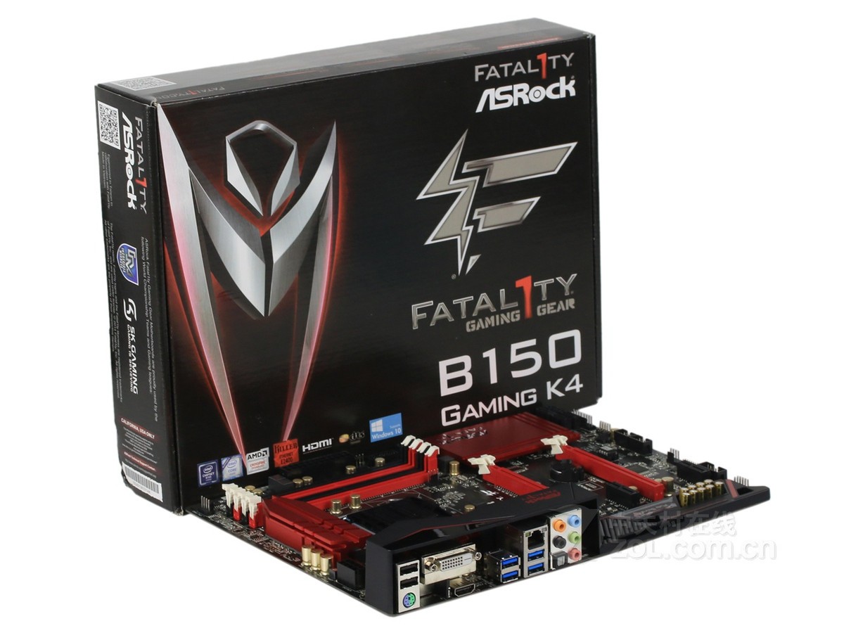 主板 华擎主板 华擎b150 gaming k4 图片 整体外观图 7 / 11隐藏