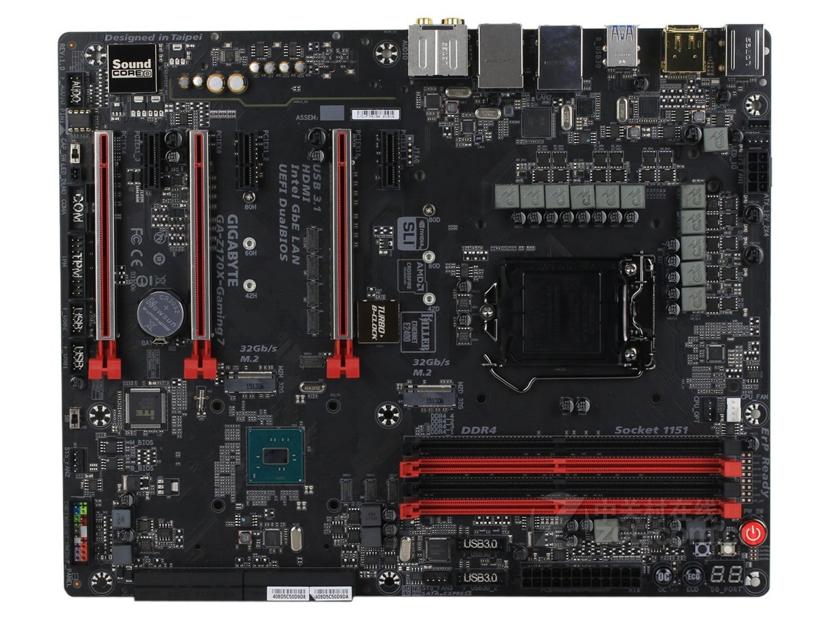 【高清图】 技嘉(gigabyte)z170x-gaming 7(rev.1.0)局部细节图 图25