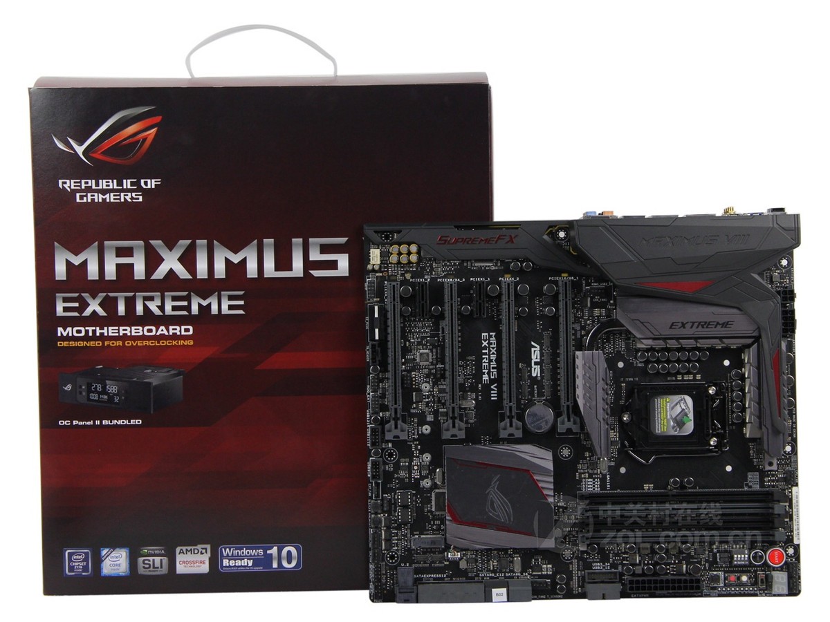 华硕maximus viii extreme 整体外观图(4/12)