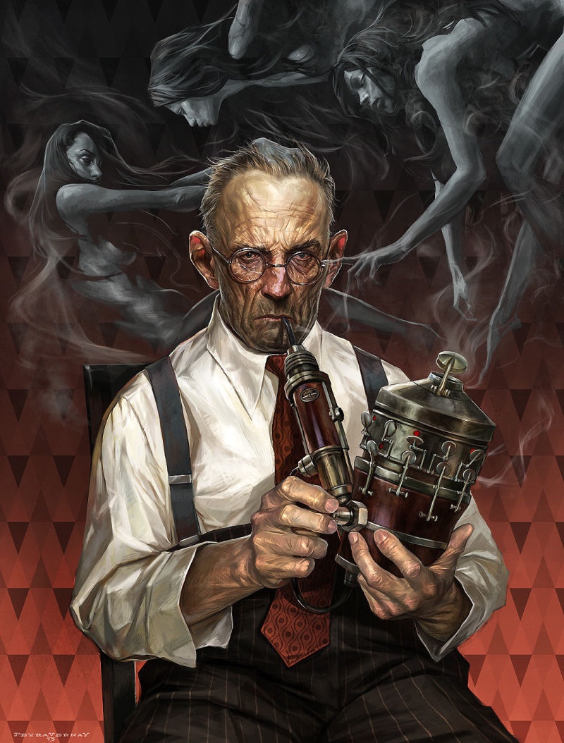 《耻辱》原画太慎人 法国画师新作欣赏