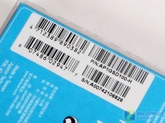 售49元 宇瞻限量典藏版1GB SD卡评测