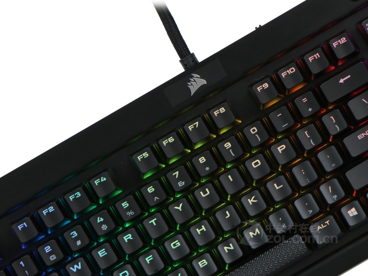 【高清图】 海盗船(corsair)k70 rgb银轴版机械键盘局部细节图 图24