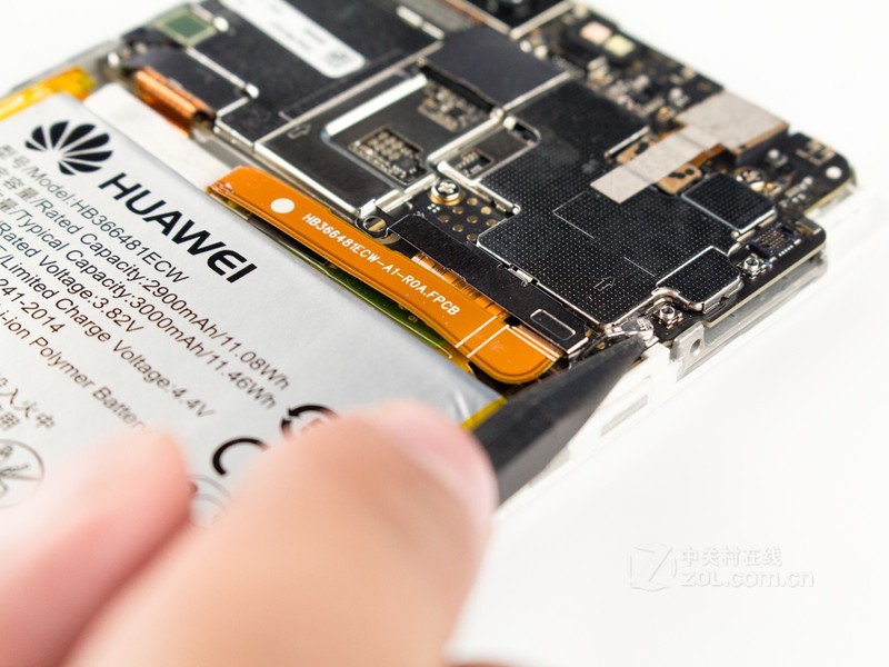 【高清图】 华为(huawei)p9(eva-al10/高配版/全网通)专业拆机 图187