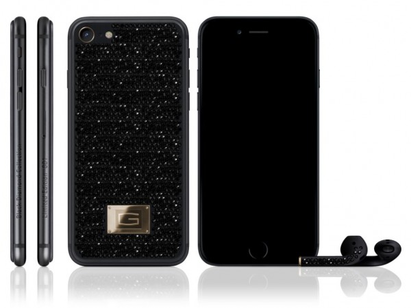售50万美元 Gresso推iPhone7黑钻定制版 