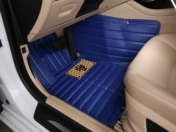 亚洲象商务系列汽车脚垫蓝色