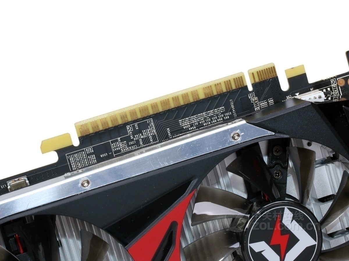 【高清图】 耕升(gainward)gtx 1050ti烈风ex-4g局部细节图 图22