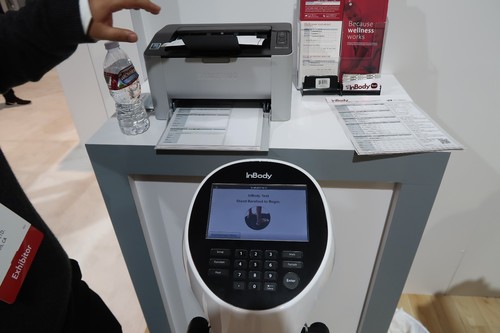 人体成分分析仪inbody570亮相ces2017