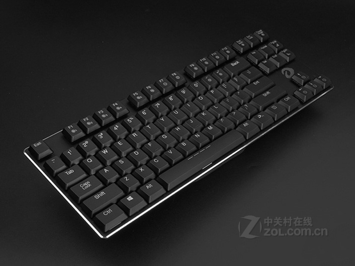 人体工程学键盘 达尔优人体工程学键盘 达尔优ek820有线版超薄机械