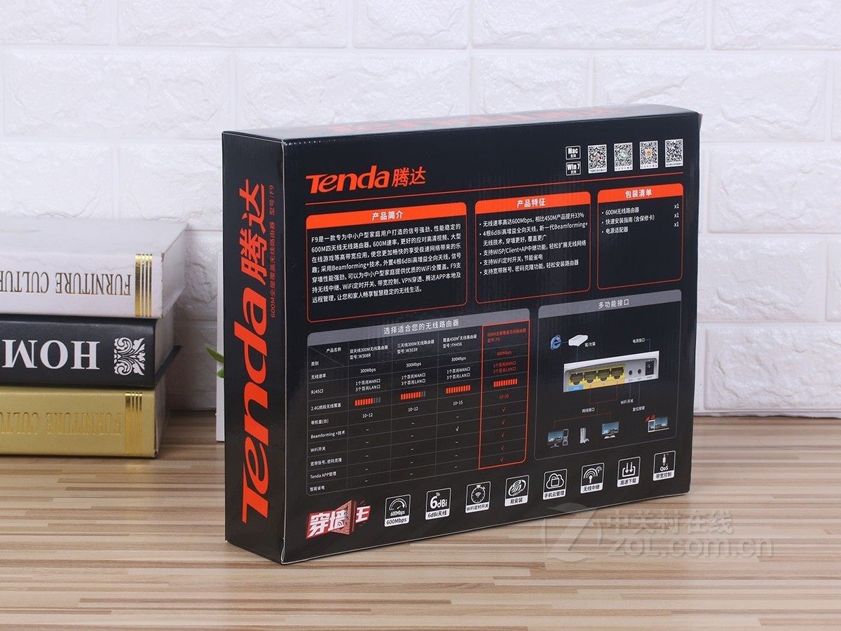 无线路由器 腾达无线路由器 腾达f9 图片 效果图 4 / 27隐藏