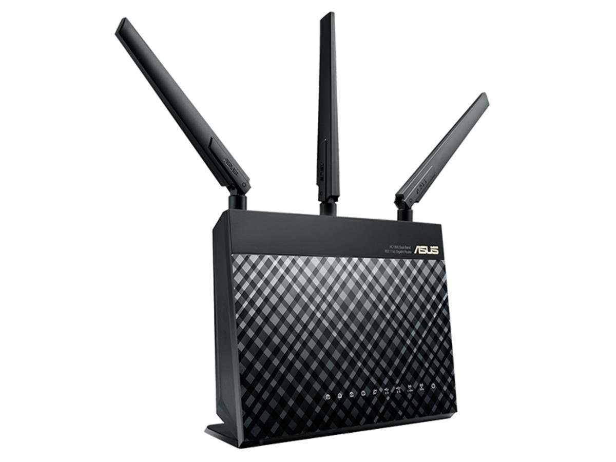 【高清图】 华硕(asus)rt-ac1900p整体外观图 图4