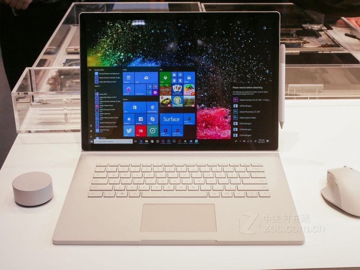 微软surface book 2(i7/16gb/1tb/13寸)