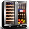 凡萨帝（FASATO)冰吧家用高端风冷无霜 红酒柜恒温酒柜 饮料展示柜 双开门