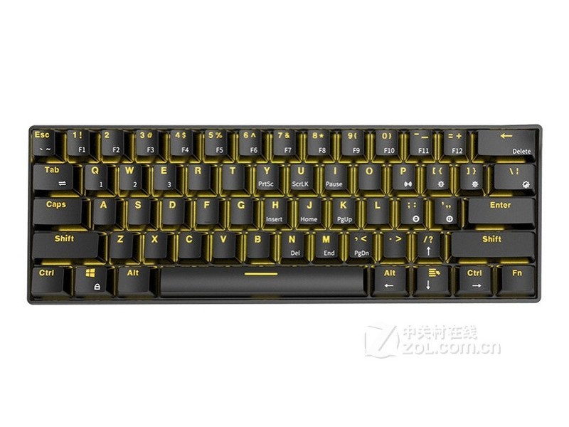 RK RK 61有线/蓝牙双模暗金版机械键盘（茶轴） 键盘产品图片