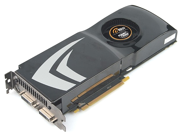 【高清图】 基因进化 55纳米geforce 9800gtx 从天而降图1
