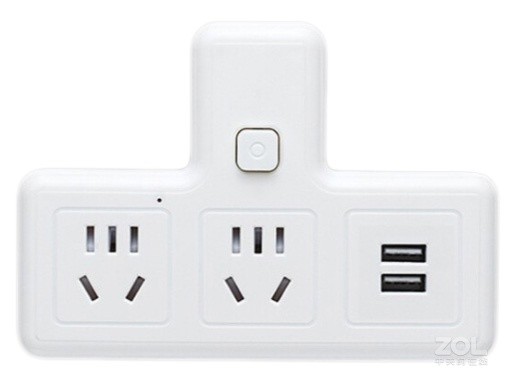 戴利普 a02款2插10孔 2usb插座/排插(电源转换器)报价-zol中关村韵哌