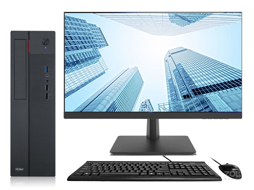 【高清图】 海尔(haier)天越h700(i5 10400/8gb/512gb/集显/23.