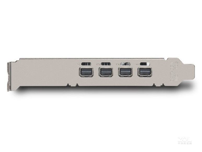 丽台 Quadro P1000 4GB GDDR5 4×迷你DisplayPort接口产品图片3