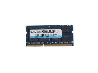 Ѷ SU3D 8GB DDR3 1600 ʼǱڴ