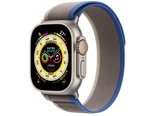 Apple（苹果）Watch Series Ultra钛金属表壳野径回环式表带 蓝配灰色