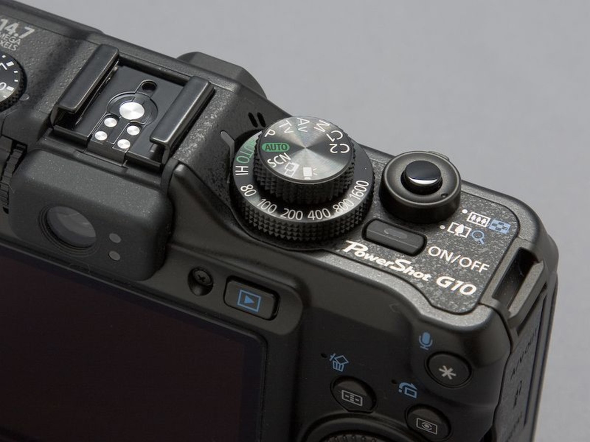 【高清图】 经典复古dc之新品 佳能g10真机图片欣赏图5