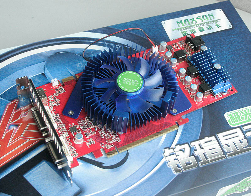 【高清图】 很强大很超值 55nm铭瑄9800gt降至799元图1