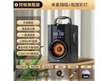 索爱Q22. 炫酷黑单麦+氛围彩灯KTV音效+