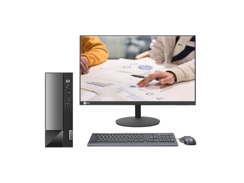 Lenovo специальная конфигурация Win7 профессиональная редакция малый корпус (G5905/8G/128G+1T/W7/23.8 дюйма Lenovo Lecoo монитор)