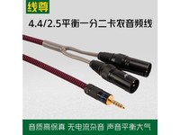 线尊SX180 4.4mm平衡一分二卡农公 (常规版) 0.5米