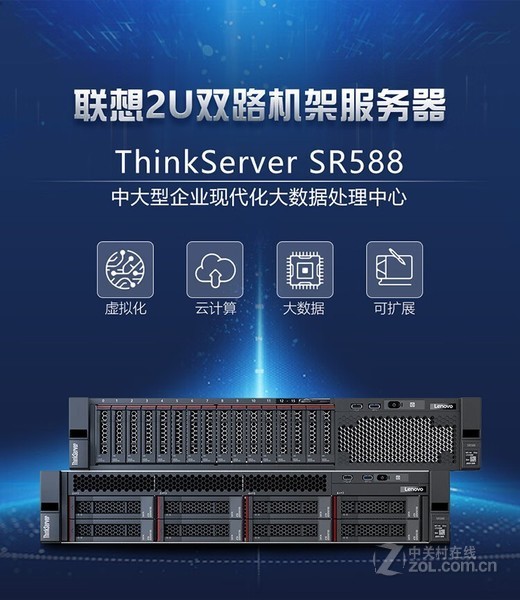 SR588 Xeon Gold 6133/32GB/1T SSD/550W*2